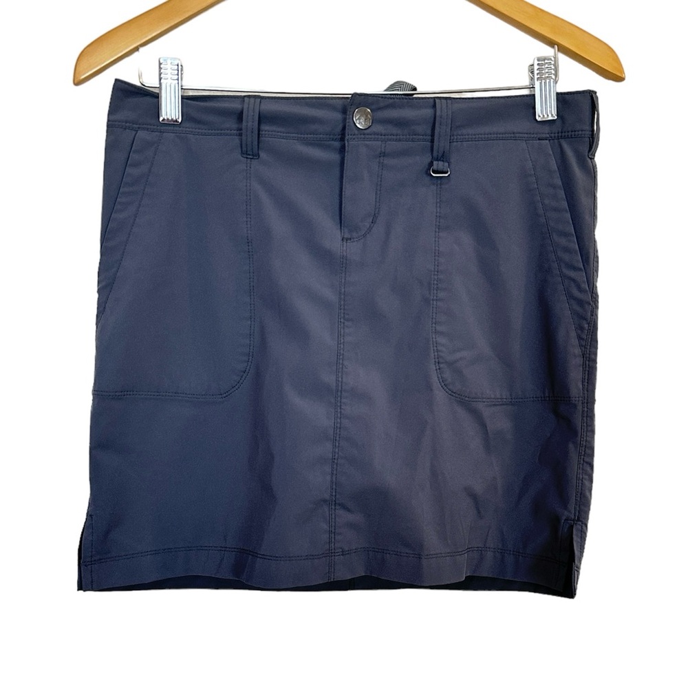 REI Gray Skirt Skort Outdoor Nylon Hiking‎ Walking Women’s Sz 4